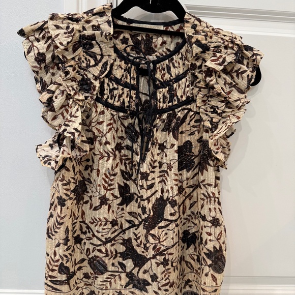 Ulla Johnson Asmara Top Plumeria - Size S / US 2